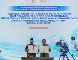 Dewan Pers dan Bappenas Bersinergi, Perkuat Pers dan Ruang Publik Berbasis Fakta