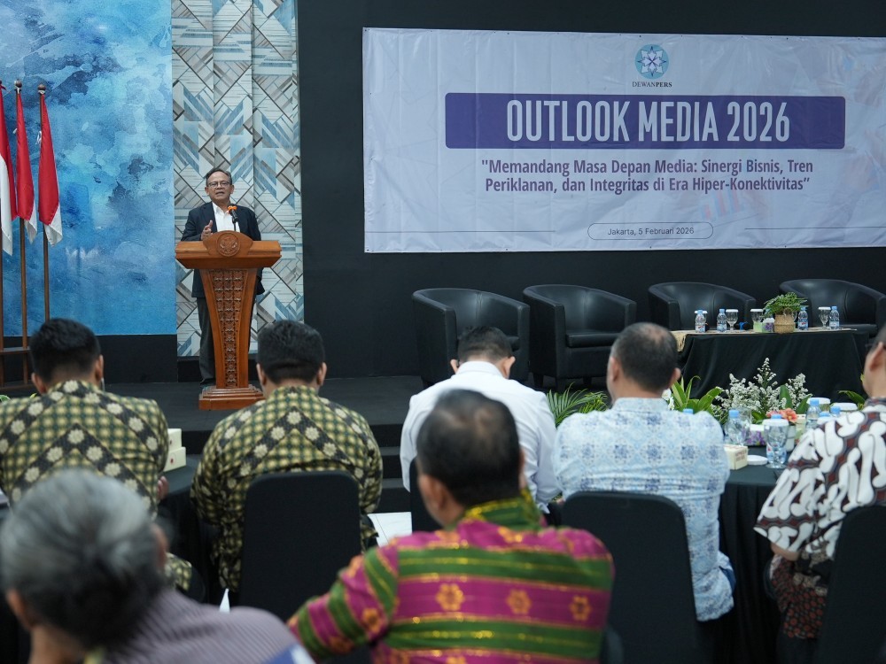 Dewan Pers Gelar Outlook Media 2026, Soroti Tantangan Integritas dan Bisnis Media di Era Hiper-Konektivitas
