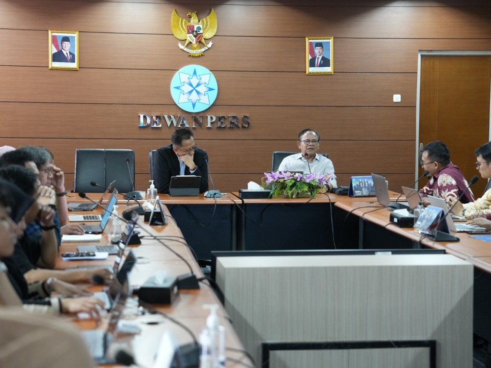 Dewan Pers dan BSSN Bahas Penguatan Keamanan Siber Media di Indonesia