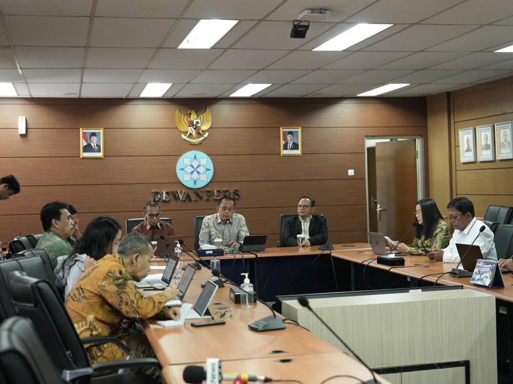 Dewan Pers Perjuangan Hak Ekonomi Media serta Siapkan Usulan  Regulasi 'Homeless' dan Sosmed
