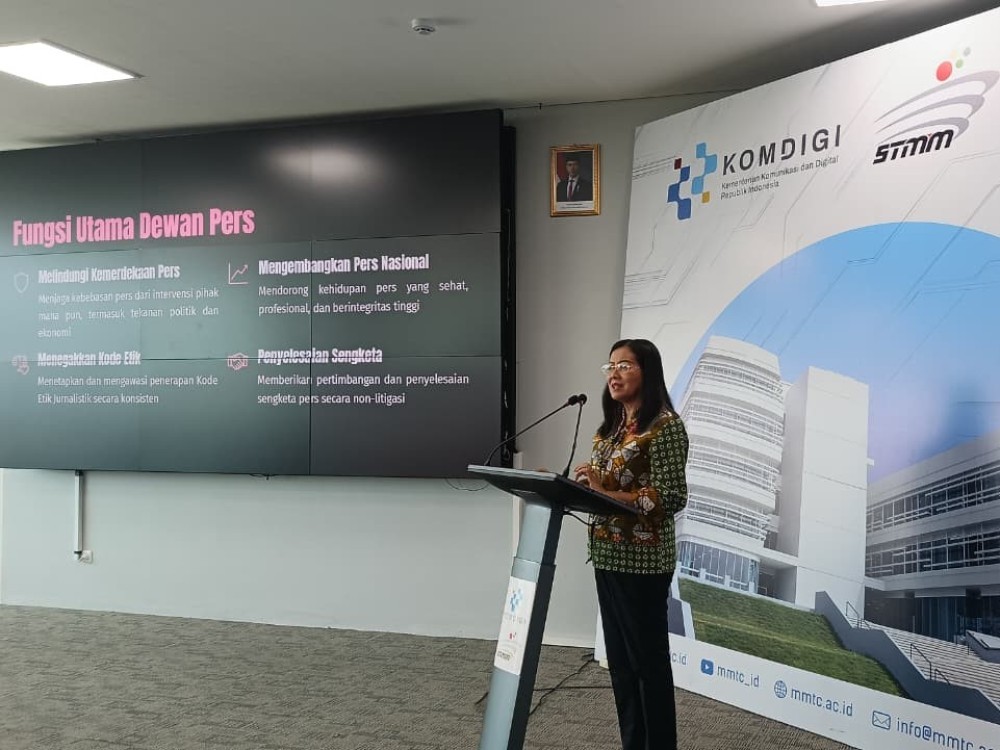 Dewan Pers: AI Tak Bisa Gantikan Verifikasi Wartawan