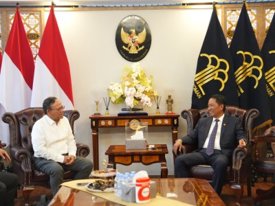 Audiensi dengan Menteri Hukum Supratman Andi Agtas