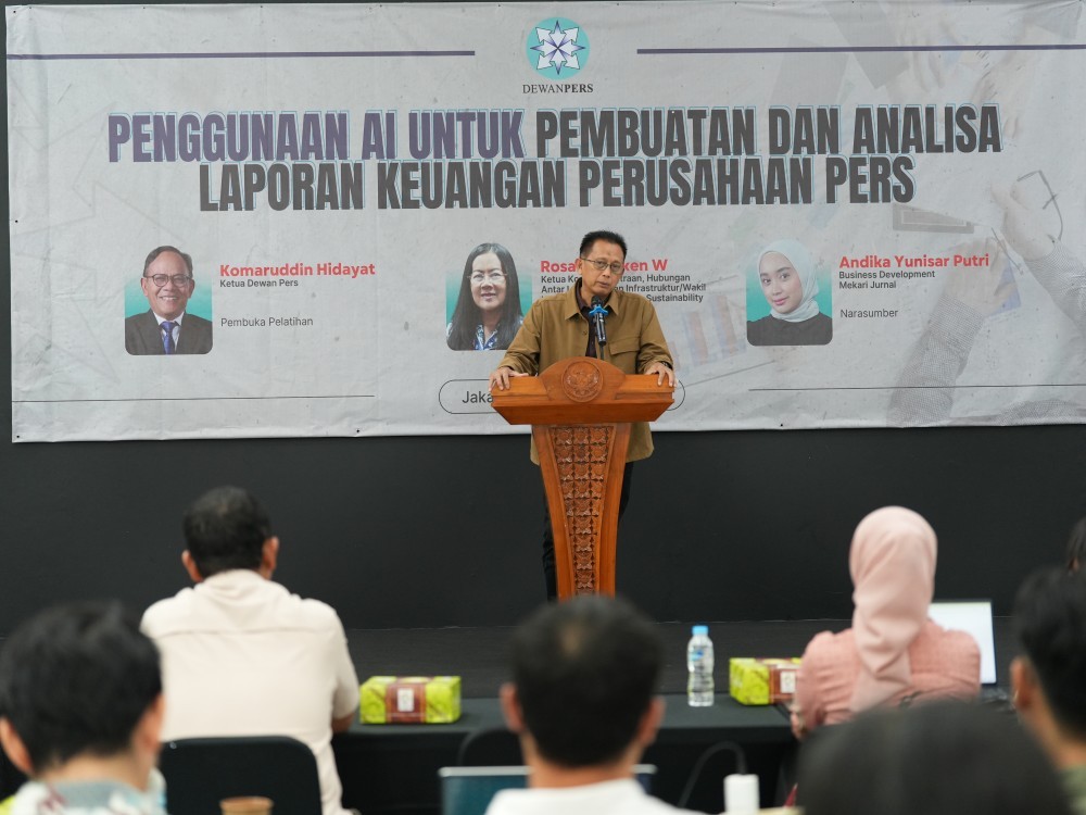Pemanfaatan AI untuk Tingkatkan Profesionalisme Insan Pers