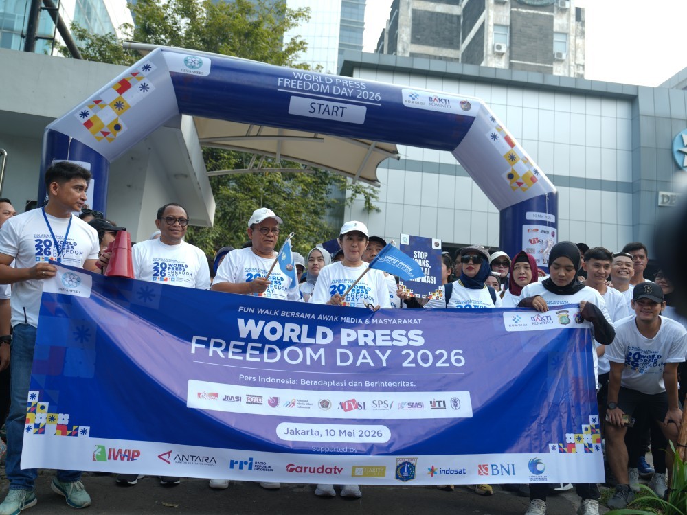 Fun Walk Hari Kebebasan Pers Dunia 2026: Satukan Insan Pers dan Publik